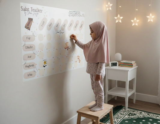 Salat Tracker Magnétique – Suivi Hebdomadaire des Prières
